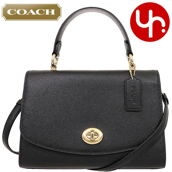 コーチ COACH バッグ ハンドバッグ F76618 ブラック ラグジュアリー