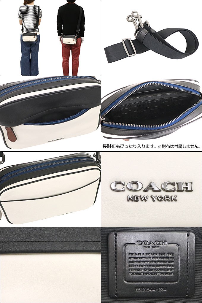 コーチ COACH バッグ ショルダーバッグ F00234 234 チョーク×ブラック