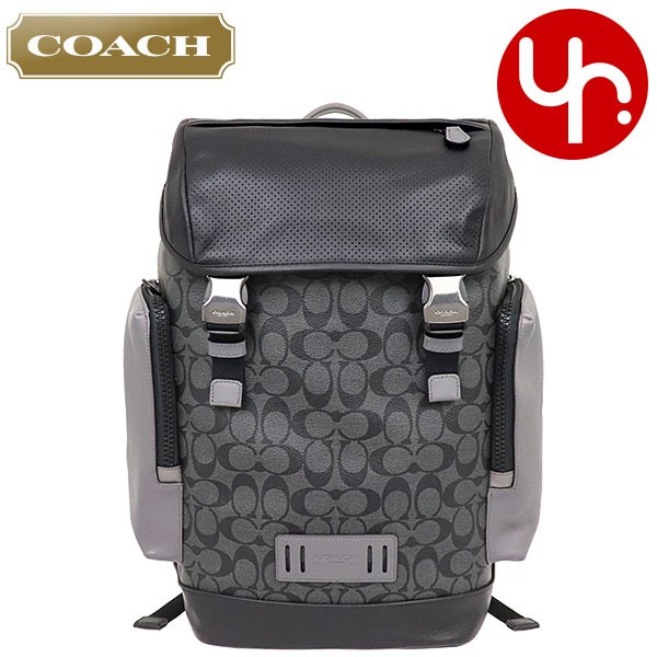 コーチ COACH バッグ リュック F79901 チャコール×ヘザーグレー  