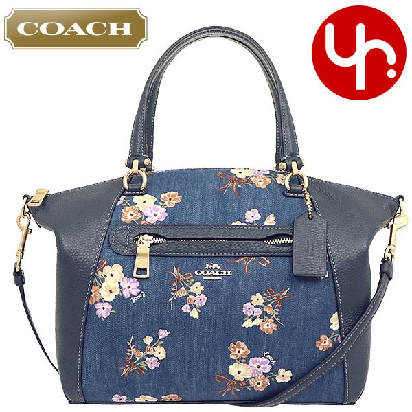 コーチ COACH バッグ ハンドバッグ F91045 デニムマルチ ペイン