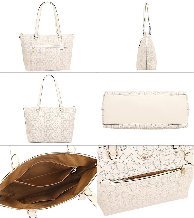 コーチ COACH バッグ トートバッグ F01499 1499 チョーク ...