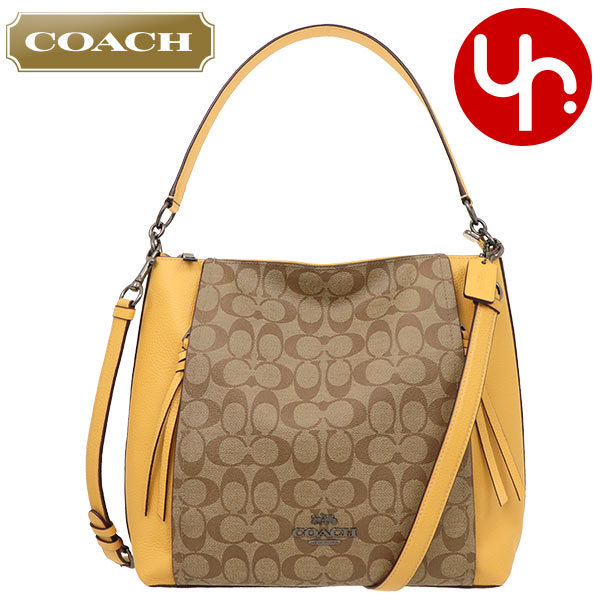 コーチ COACH バッグ ショルダーバッグ F79993 79993 カーキ×ハニー