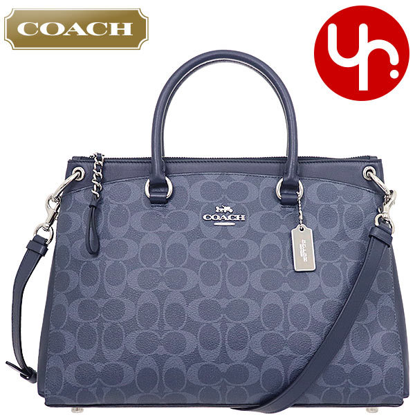 コーチ COACH バッグ トートバッグ F91510 91510 デニム×ミッドナイト