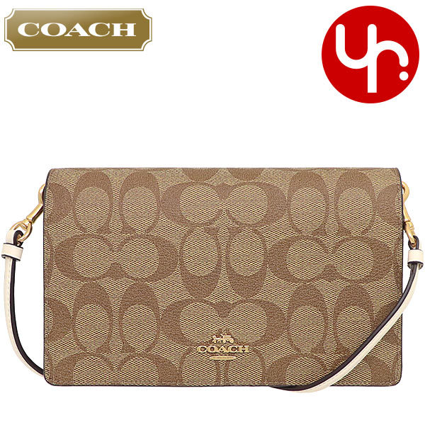 コーチ COACH バッグ ショルダーバッグ F03036 3036 シグネチャー PVC レザー クラッチ クロスボディー アウトレット レディース｜import-collection-yr｜03