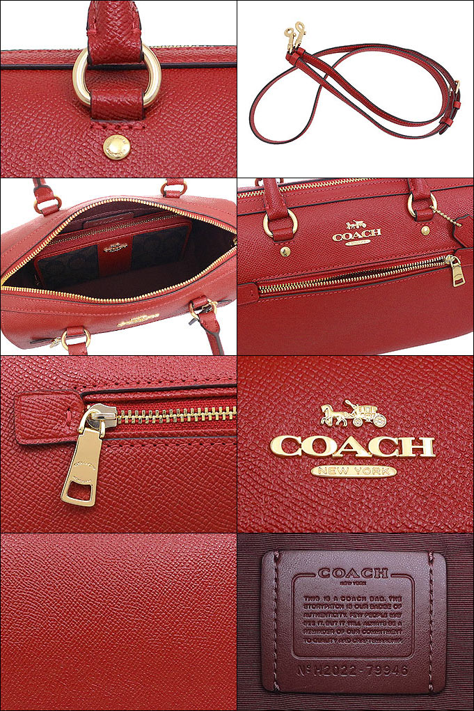 コーチ COACH バッグ ショルダーバッグ F79946 79946 1941レッド ラグジュアリー クロスグレーン レザー ローワン サッチェル  アウトレット レディース :co-ba201120-4:インポートコレクションYR - 通販 - Yahoo!ショッピング