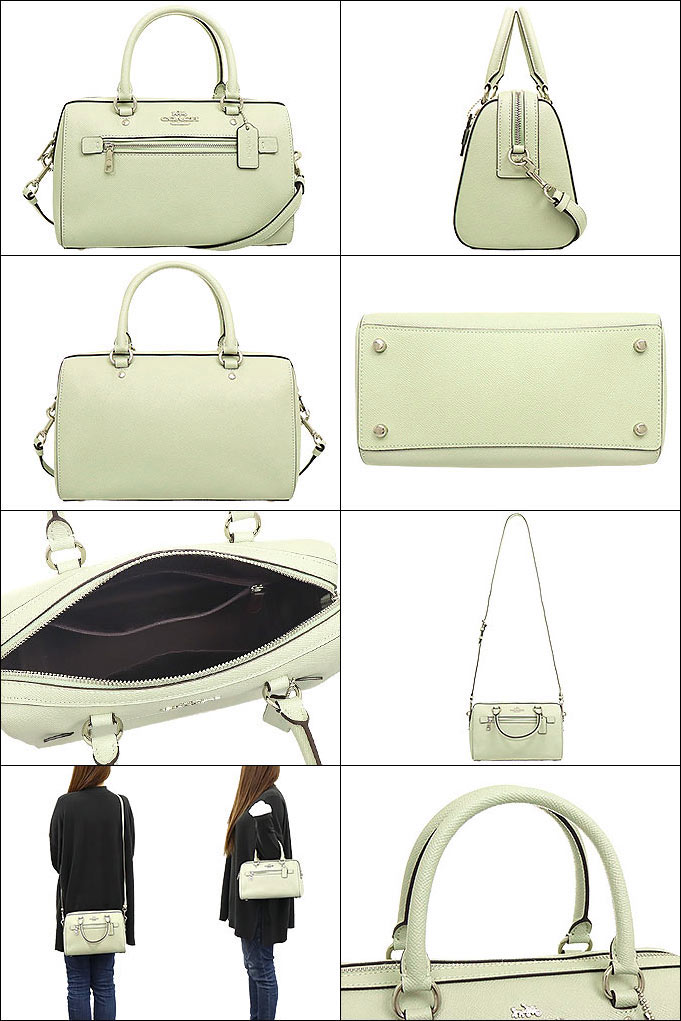 コーチ COACH バッグ ショルダーバッグ F79946 79946 ペールグリーン ラグジュアリー クロスグレーン レザー ローワン サッチェル  アウトレット レディース :co-ba210126-18:インポートコレクションYR - 通販 - Yahoo!ショッピング