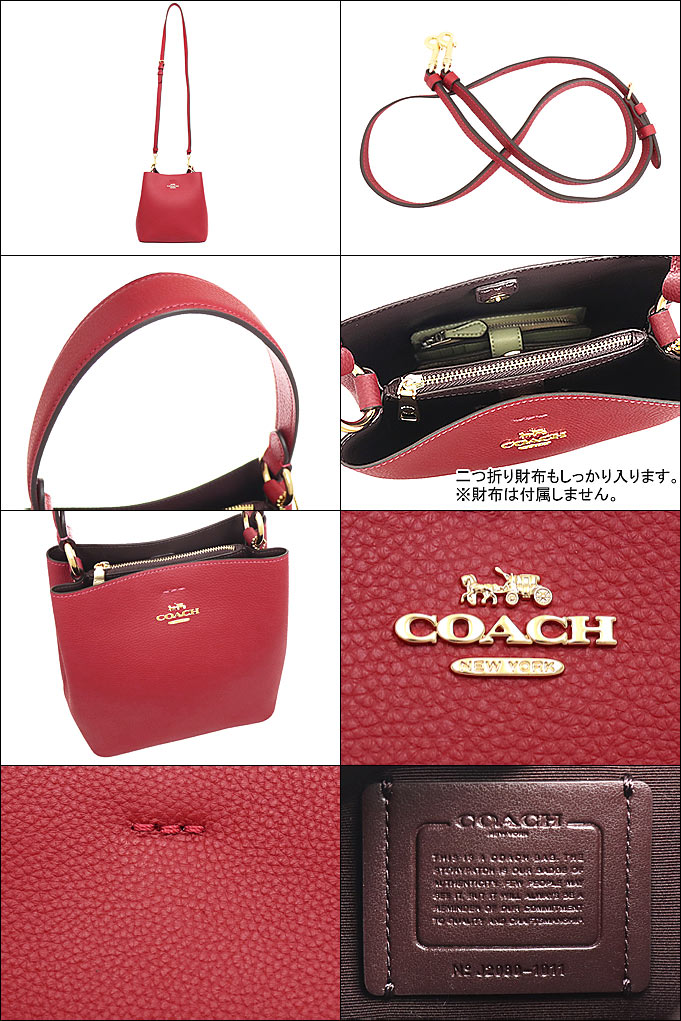 COACH コーチ バッグ ショルダーバッグ F01011 1011 1941レッド