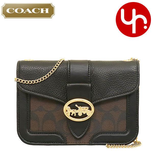 コーチ COACH バッグ ショルダーバッグ F07287 7287 ブラウン×ブラック