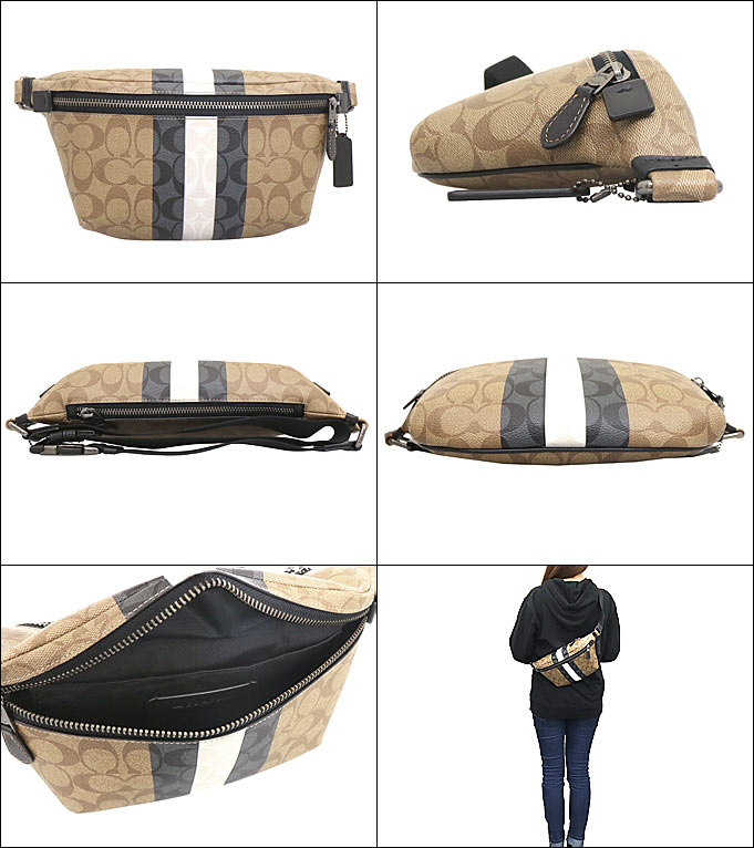 ＜COACH＞コーチバッグ ベルトバッグ C3228 メンズボディバッグ コーチ COACH コーチ バッグ メンズ COACH アウトレット