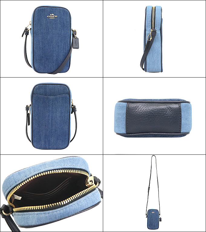 COACH コーチ バッグ ショルダーバッグ FC3346 C3346 デニム