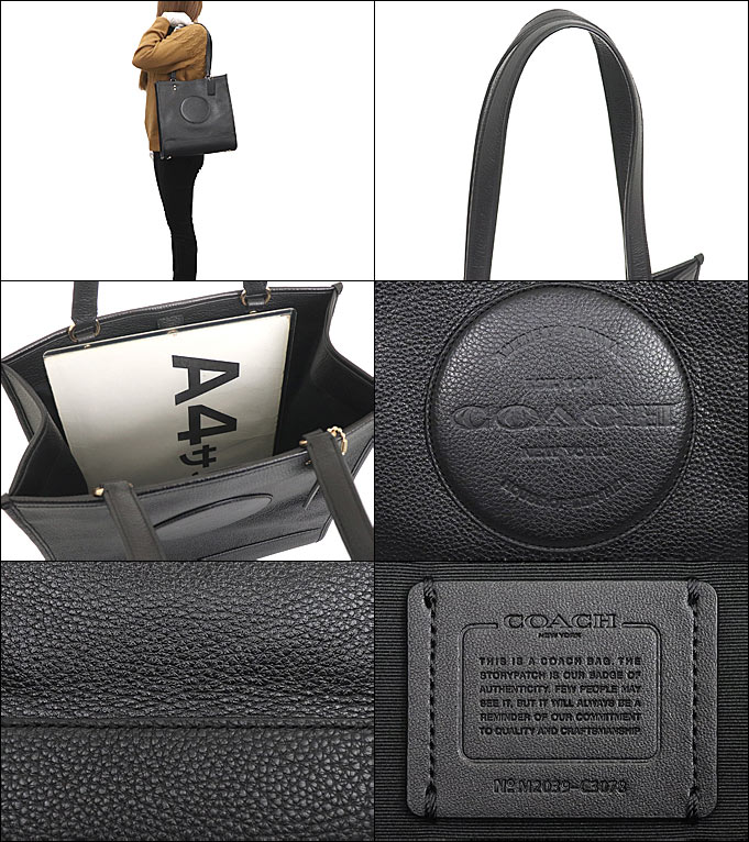 COACH コーチ バッグ トートバッグ FC3078 C3078 ブラック