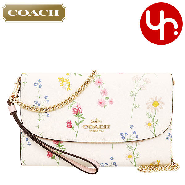 コーチ COACH バッグ ショルダーバッグ FC3053 C3053 チョークマルチ スペースド ワイルドフラワー プリント PVC レザー  クラッチ アウトレット レディース : co-ba210426-11 : インポートコレクションYR - 通販 - Yahoo!ショッピング