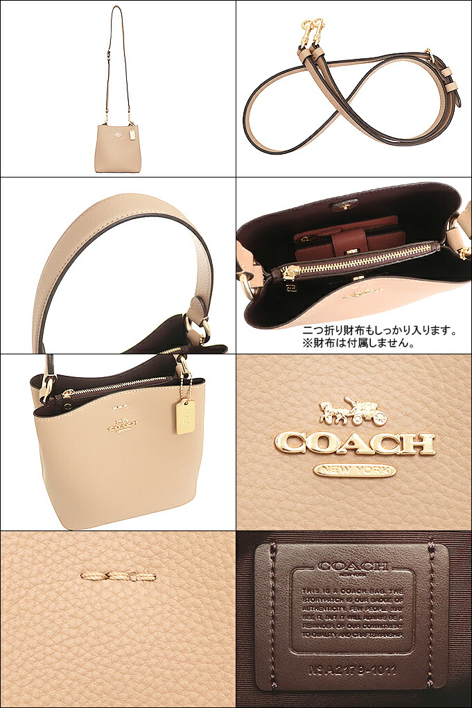 コーチ COACH バッグ ショルダーバッグ F01011 1011 トープ×オックス