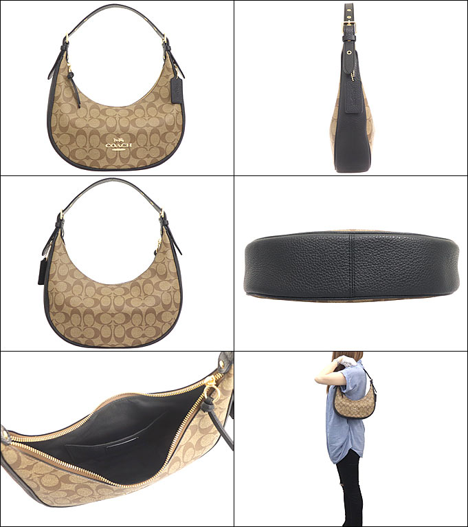 COACH コーチ バッグ ショルダーバッグ FC1322 C1322 カーキ×ブラック  