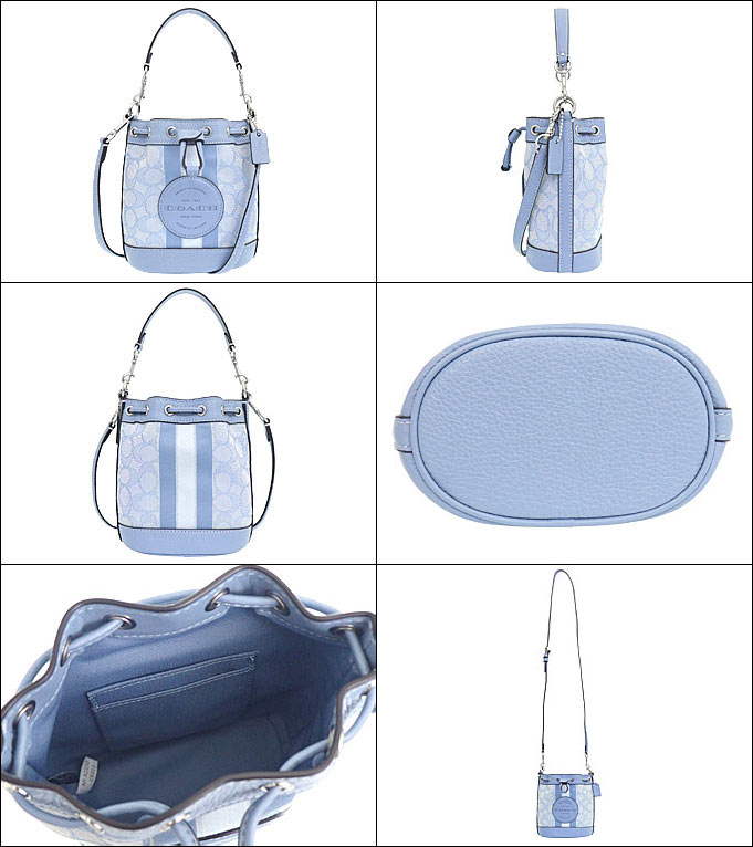 COACH コーチ バッグ ショルダーバッグ FC8322 C8322 マーブルブルー 