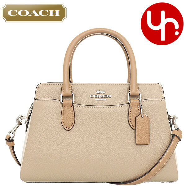 コーチ COACH バッグ ハンドバッグ FCH289 CH289 サンディーベージュマルチ カラーブロック ペブルド レザー ミニ ダーシー  アウトレット レディース : co-ba230421-7 : インポートコレクションYR - 通販 - Yahoo!ショッピング