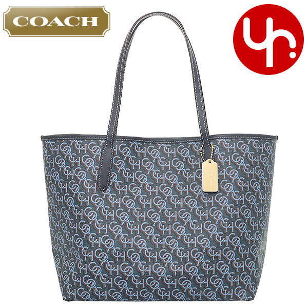 コーチ COACH バッグ トートバッグ FCF342 CF342 ネイビー シグネチャー モノグラム プリント シティー トート アウトレット  レディース : co-ba230428-8 : インポートコレクションYR - 通販 - Yahoo!ショッピング