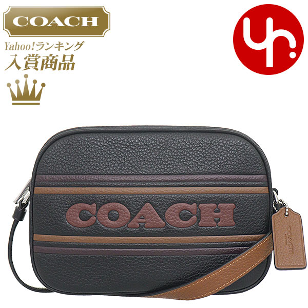 【24時間限定ポイント2％】コーチ COACH バッグ ショルダーバッグ FCH308 CH308 ブラック×サドル レザー コーチ ストライプ ミニ ジェ アウトレット レディース｜import-collection-yr