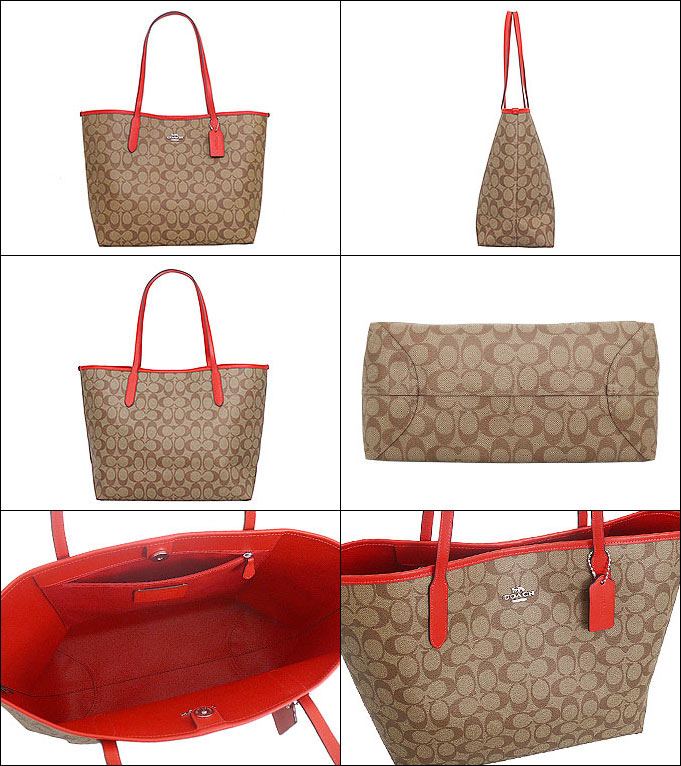 COACH コーチ バッグ トートバッグ F05696 5696 カーキ×マイアミ