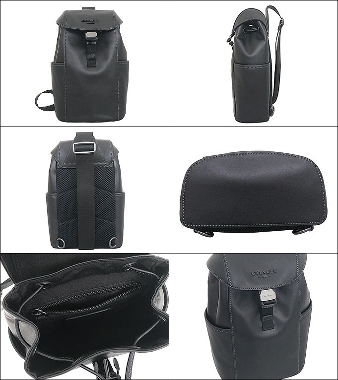 COACH レザー ショルダーバッグ 黒 COACH コーチ バッグ ショルダーバッグ FCU111 CU111 ブラック