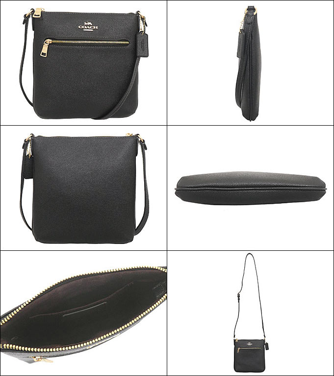 【48時間限定ポイント2％】コーチ COACH バッグ ショルダーバッグ FCV405 CV405 ブラック ミニ ローアン ファイル バッグ アウトレット レディース | COACH | 01