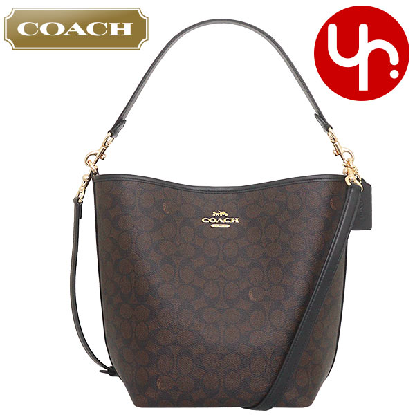 COACH　コーチ　ブラウン ショルダーバッグ　バケツ型　CT803　2way コーチ アウトレット ショルダーバッグ レディース シティ