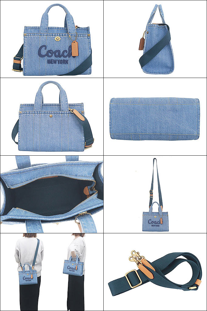 |COACH | コーチバッグ CR659 デニム ハンドバッグ COACH コーチ バッグ ショルダーバッグ CR659 インディゴ デニム