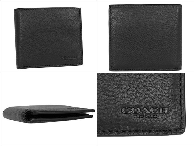 COACH メンズ二つ折り財布（収納カード枚数：〜10枚未満）｜財布
