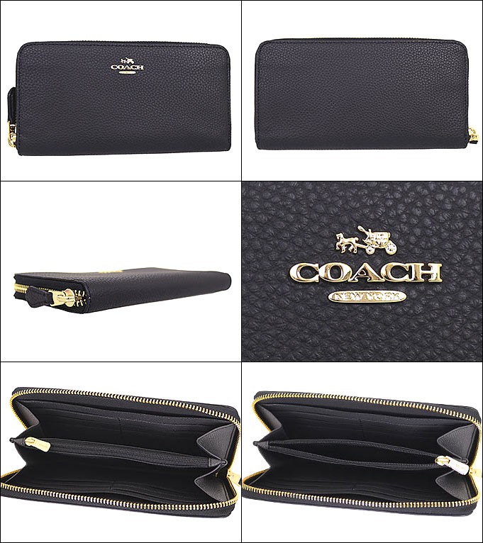 【美品】COACH ラウンドファスナー アコーディオン 長財布 F16612 楽天市場】コーチ 財布 レディース レザー ラウンドファスナー長