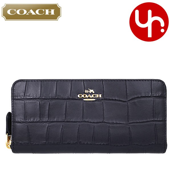 コーチ COACH 財布 長財布 F54757 ブラック エンボスド クロコ レザー アコーディオン ジップ アラウンド アウトレット レディース :  co-ko171218-38 : インポートコレクションYR - 通販 - Yahoo!ショッピング