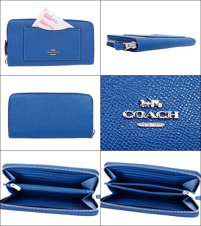 COACH コーチ 財布 長財布 F54007 ミッドナイト ラグジュアリー