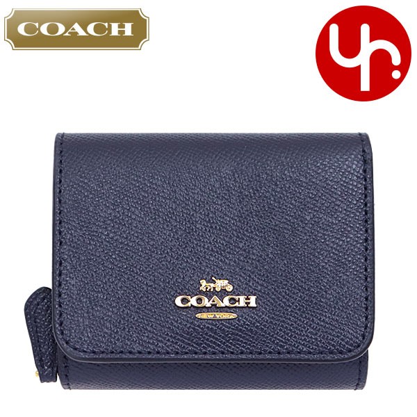 コーチ COACH 財布 三つ折り財布 F37968 ラグジュアリー クロス