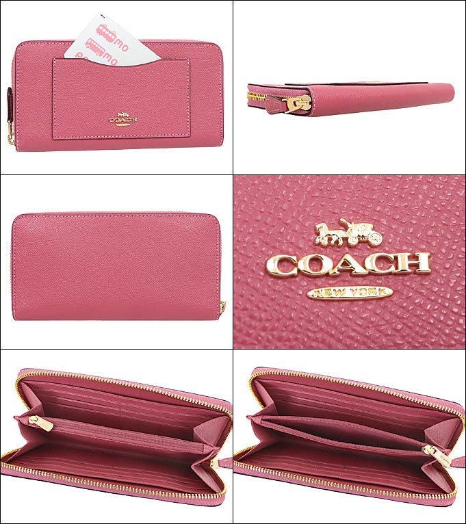 COACH コーチ 財布 長財布 F54007 54007 シャムロック