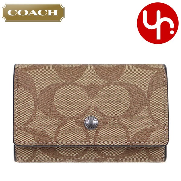 コーチ COACH 小物 キーケース F78675 シグネチャー 5連 キーケース アウトレット メンズ レディース｜import-collection-yr｜03