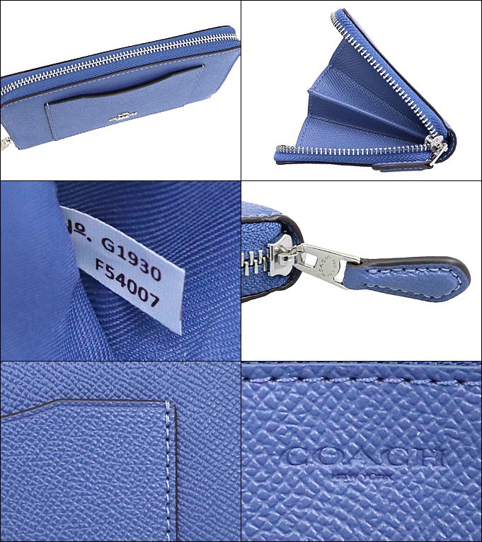 COACH レディース用長財布 コーチ新品財布　ブルー コーチ COACH 長財布 （ブルー系） -ファッション通販 FASHION