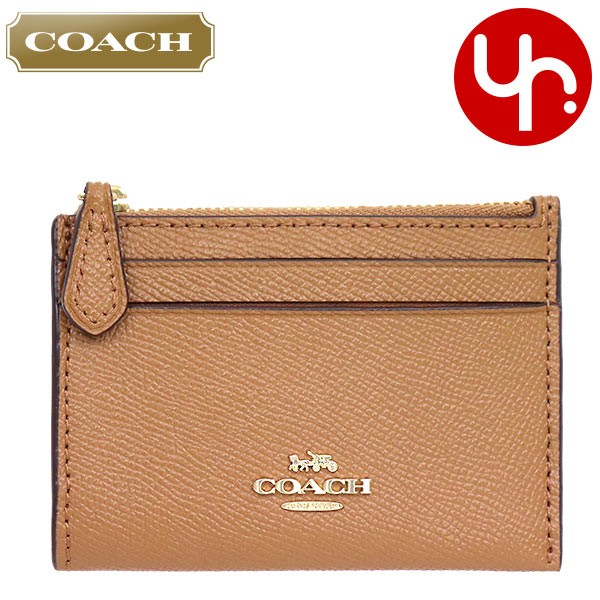 コーチ COACH 財布 コインケース F88250 ラグジュアリー クロスグレーン レザー ミニ ID キーリング スキニー 2 アウトレット  レディース :me-co-ko191125-27:インポートコレクションYR - 通販 - Yahoo!ショッピング