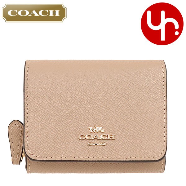 コーチ COACH 財布 三つ折り財布 F37968 ラグジュアリー クロス