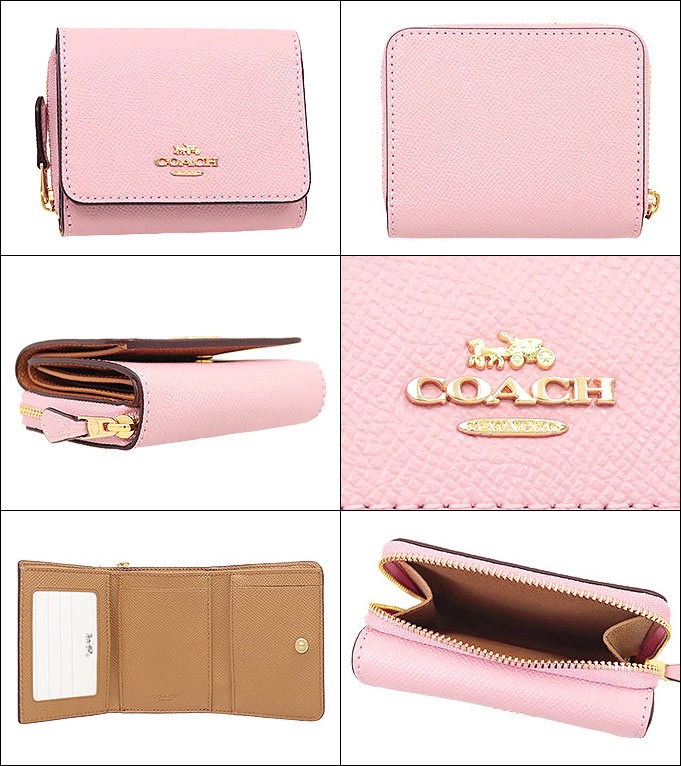 コーチ COACH 財布 三つ折り財布 F37968 ブロッサム ラグジュアリー