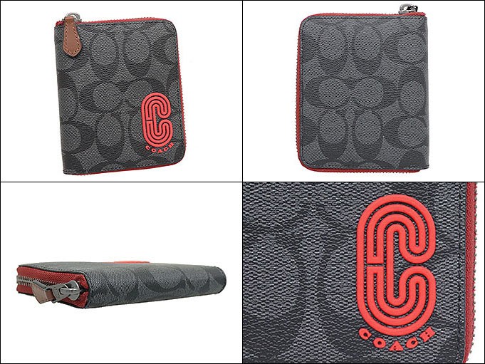 COACHアウトレット　折り財布 COACH コーチ 財布 二つ折り財布 F00237 237 スポーツレッド