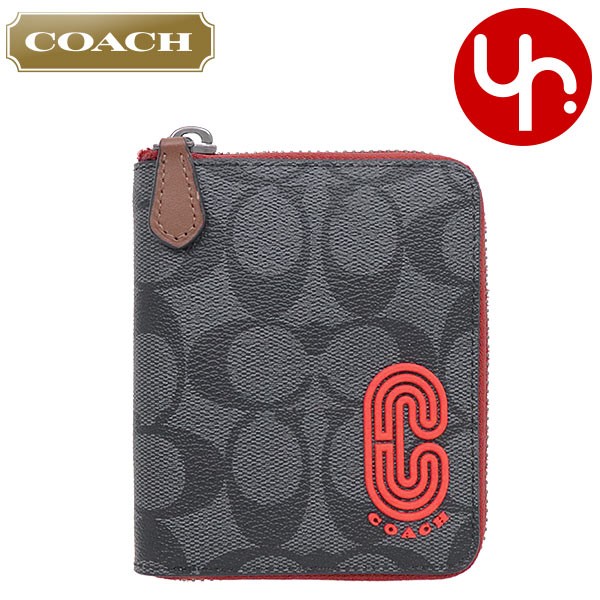COACHアウトレット　折り財布 COACH コーチ 財布 二つ折り財布 F00237 237 スポーツレッド