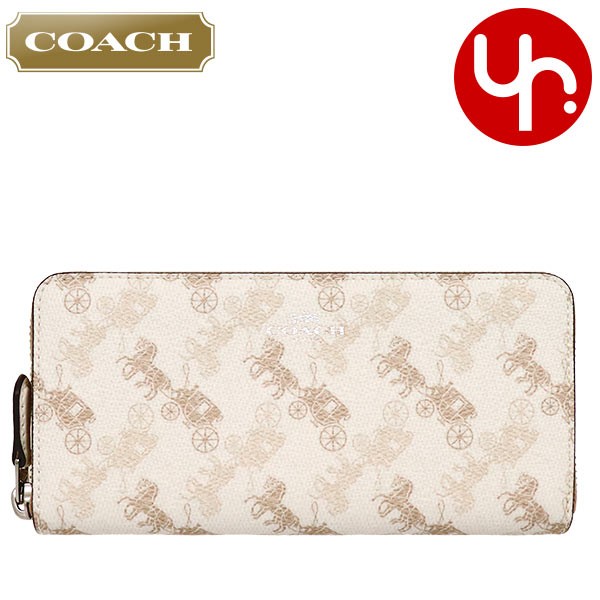 コーチ COACH 財布 長財布 F00531 531 クリーム×ベージュマルチ ホース アンド キャリッジ スリム アコーディオン アラウンド  アウトレット レディース : co-ko200422-6 : インポートコレクションYR - 通販 - Yahoo!ショッピング