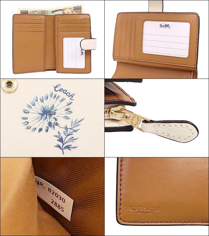COACH コーチ 財布 二つ折り財布 F02885 2885 ダンデライオン