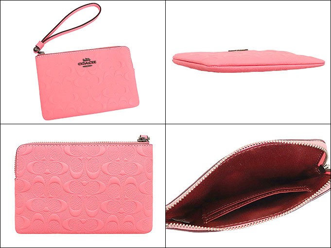 COACH コーチ 小物 ポーチ F67555 67555 ピンクレモネード
