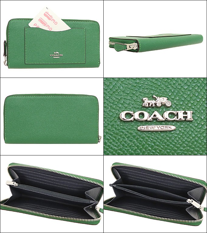 コーチ COACH 財布 長財布 F54007 54007 シャムロック ラグジュアリー クロスグレーン レザー アコーディオン ジップ アラウンド  アウトレット レディース : co-ko200729-2 : インポートコレクションYR - 通販 - Yahoo!ショッピング