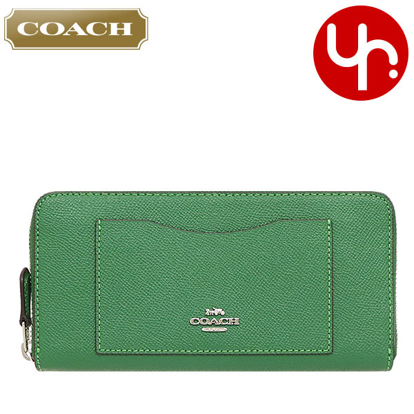 コーチ COACH 財布 長財布 F54007 54007 シャムロック ラグジュアリー クロスグレーン レザー アコーディオン ジップ アラウンド  アウトレット レディース : co-ko200729-2 : インポートコレクションYR - 通販 - Yahoo!ショッピング