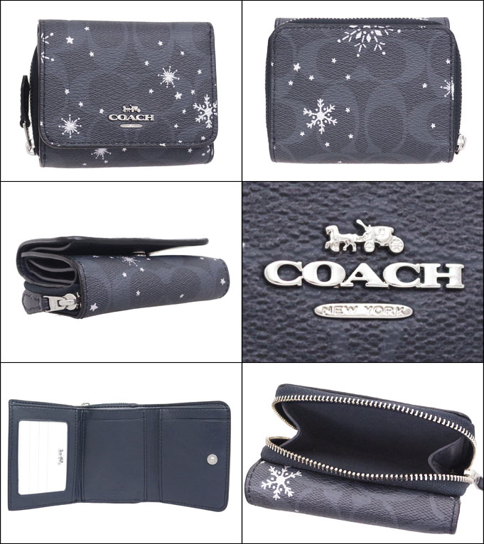 コーチ COACH 財布 三つ折り財布 FC1928 C1928 ミッドナイトマルチ