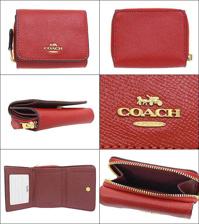 【美品✨】COACH コーチ トライフォールド ブルー 折り財布 レザー 2025年最新】コーチミニトライフォールドの人気アイテム - メルカリ