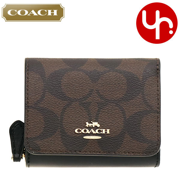 【24時間限定ポイント2％】コーチ COACH 財布 三つ折り財布 F07331 7331 シグネチャー レザー スモール トライフォールド ウォレット アウトレット レディース｜import-collection-yr｜02