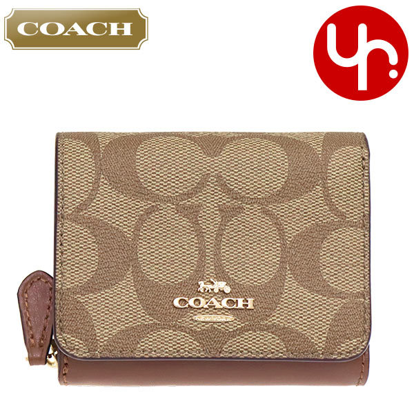 72時間限定ポイント2％】コーチ COACH 財布 三つ折り財布 F07331 7331