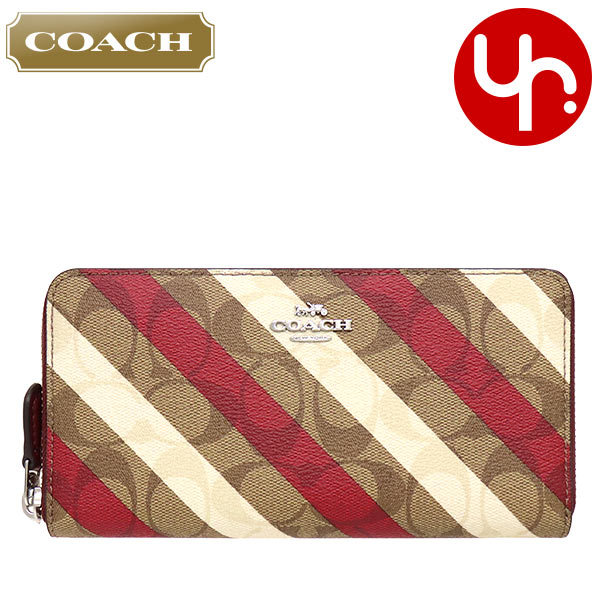 COACH コーチ 財布 長財布 FC2533 C2533 カーキマルチ